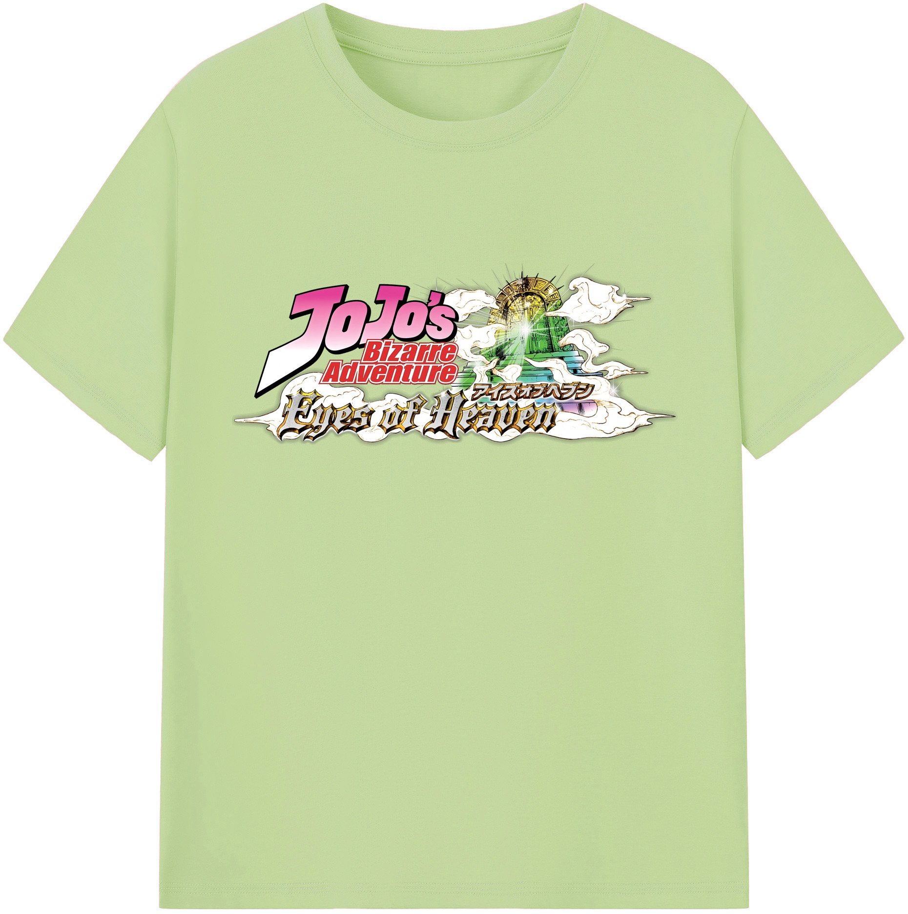（画像用） ジョジョの奇妙な冒険 JoJo's Bizarre Adventure 綿100％半袖Tシャツ（フロントプリント）